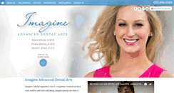 Desktop Screenshot of imaginedentalarts.com